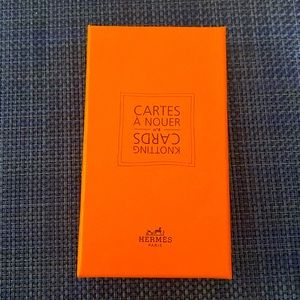 Hermes Knotting Cards